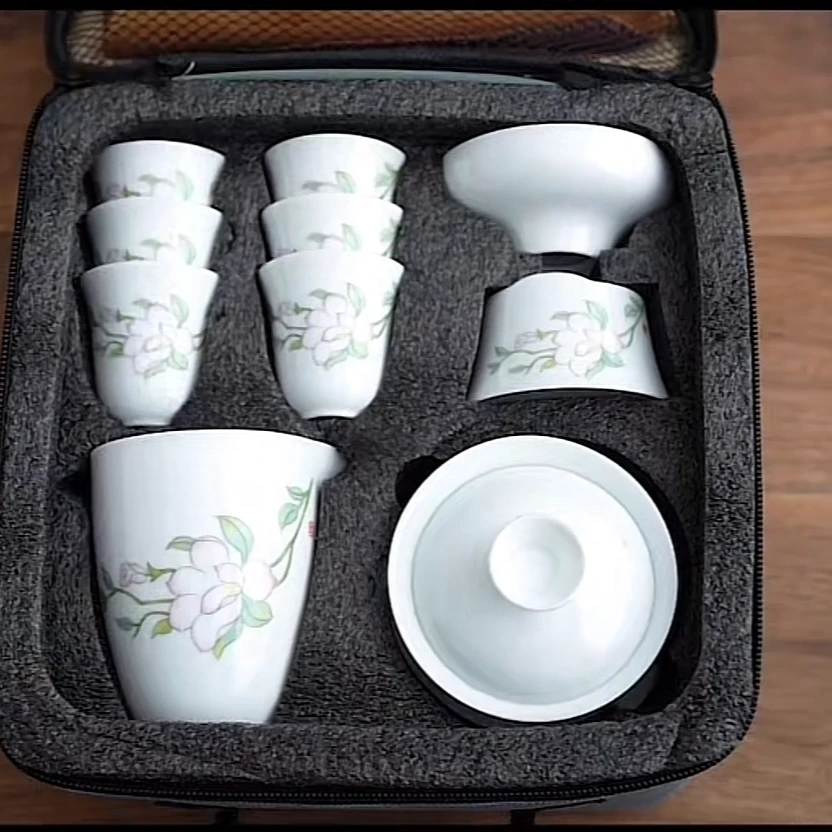 【闪购链接】瓷制品S1111大套桃花旅行套