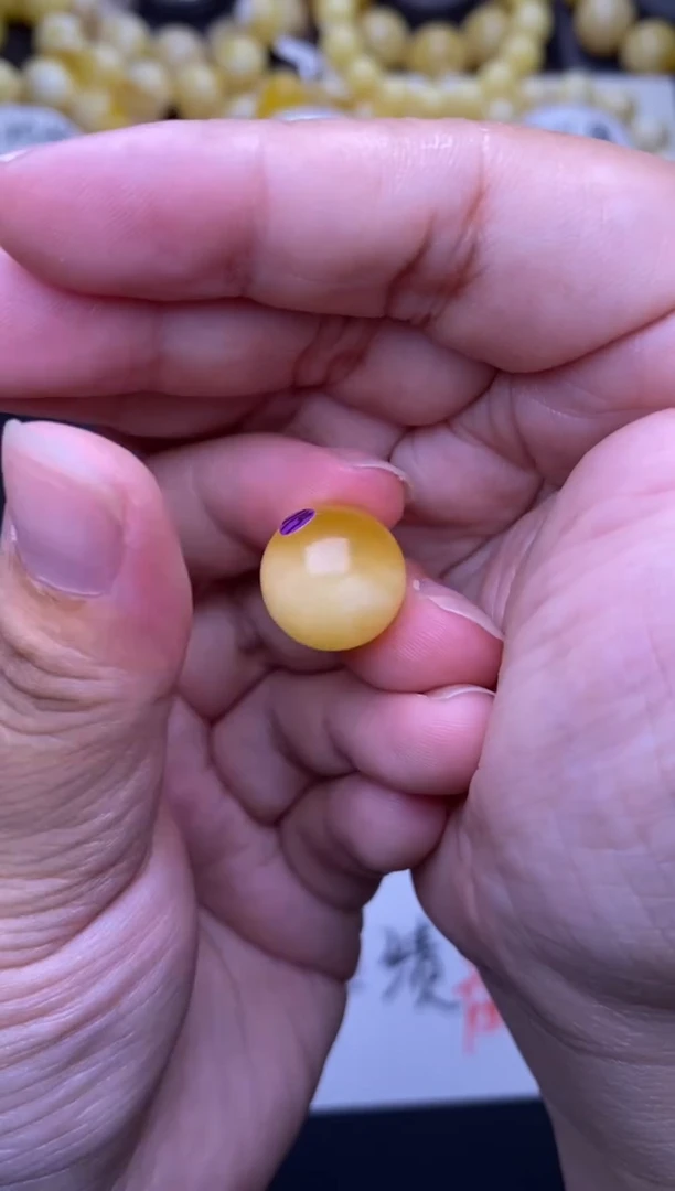 裸石琥珀未镶嵌大小姐珠宝严选136