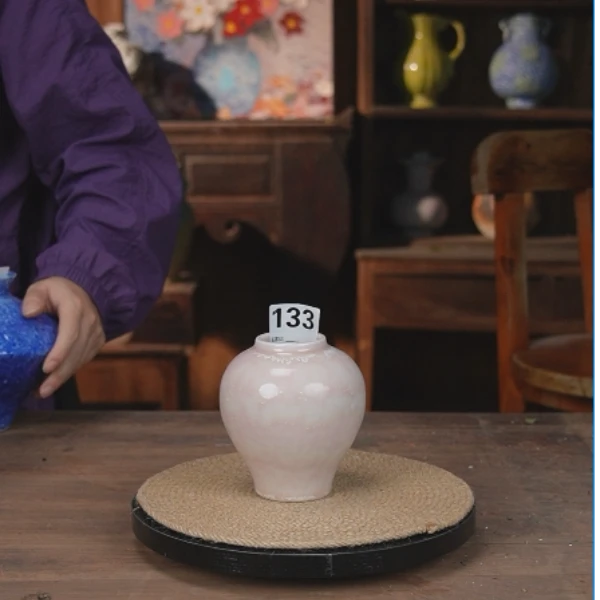 133景德镇手工陶瓷花瓶110*40