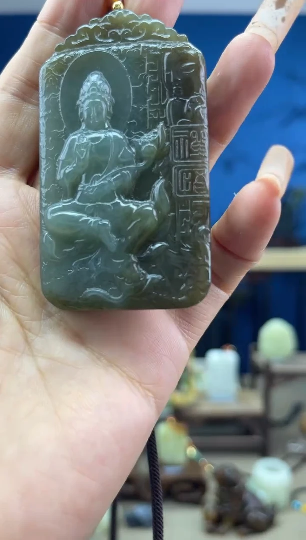 和田玉未镶嵌颈饰1