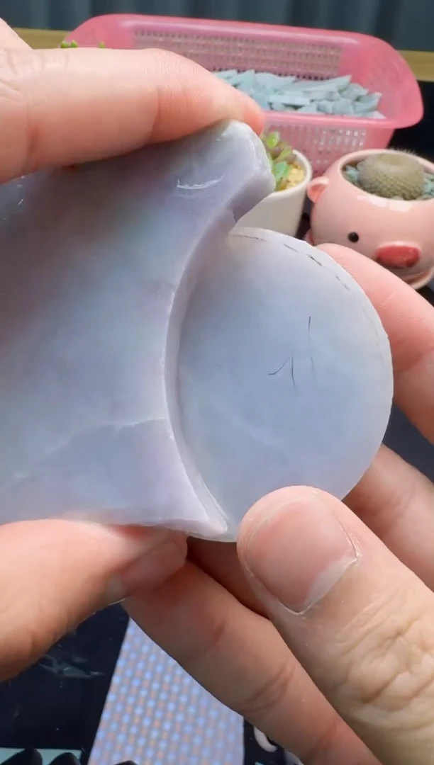 翡翠未镶嵌颈饰005天然缅甸A货翡翠
