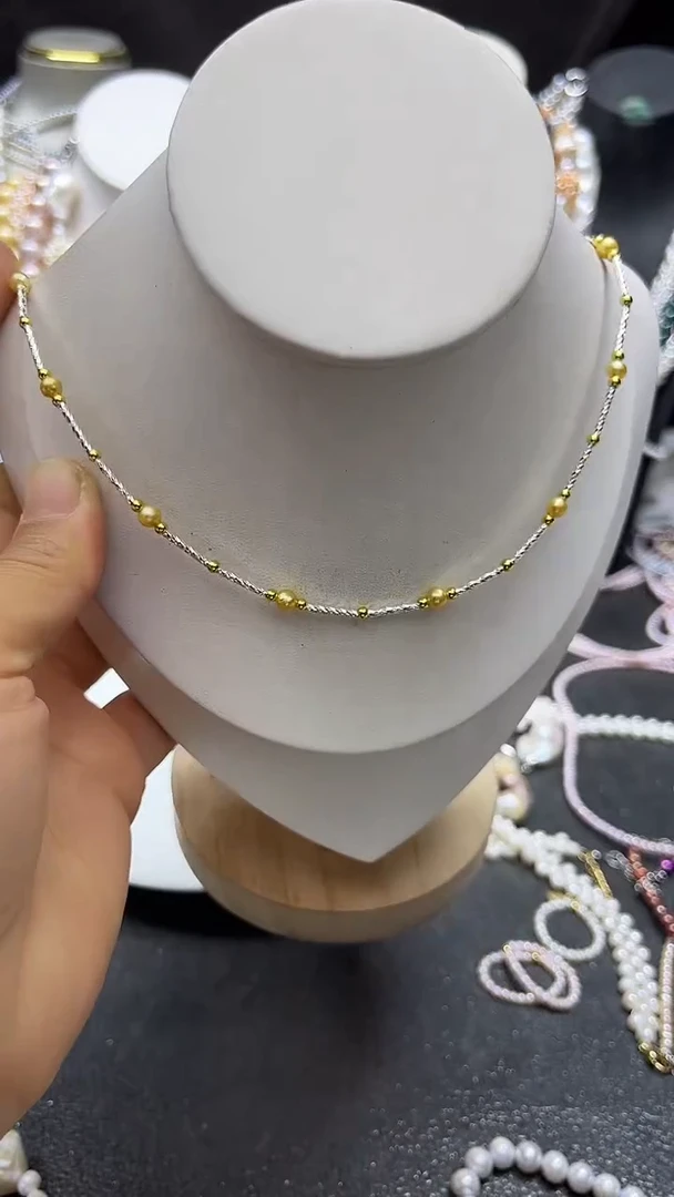 颈饰未镶嵌淡水珍珠多人