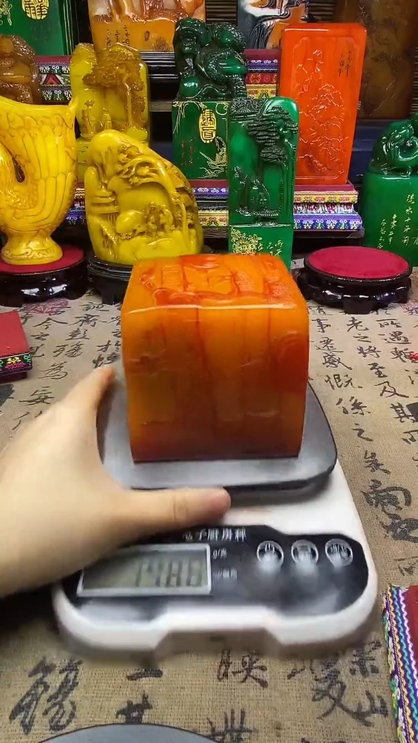 寿山石印石纯天然篆刻石料