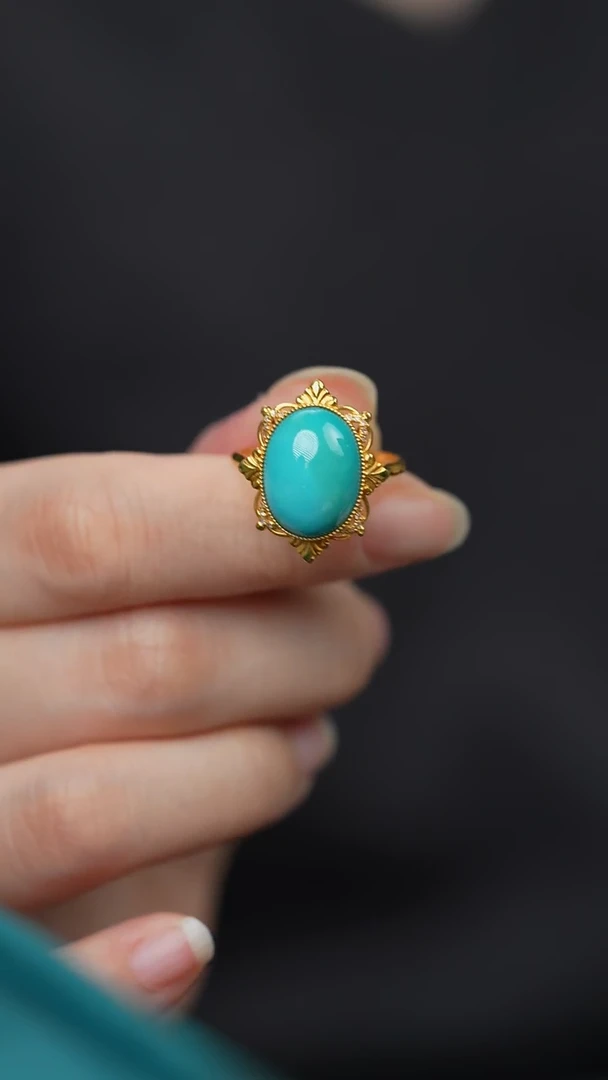 未镶嵌绿松石T15（多样性发一件）戒指