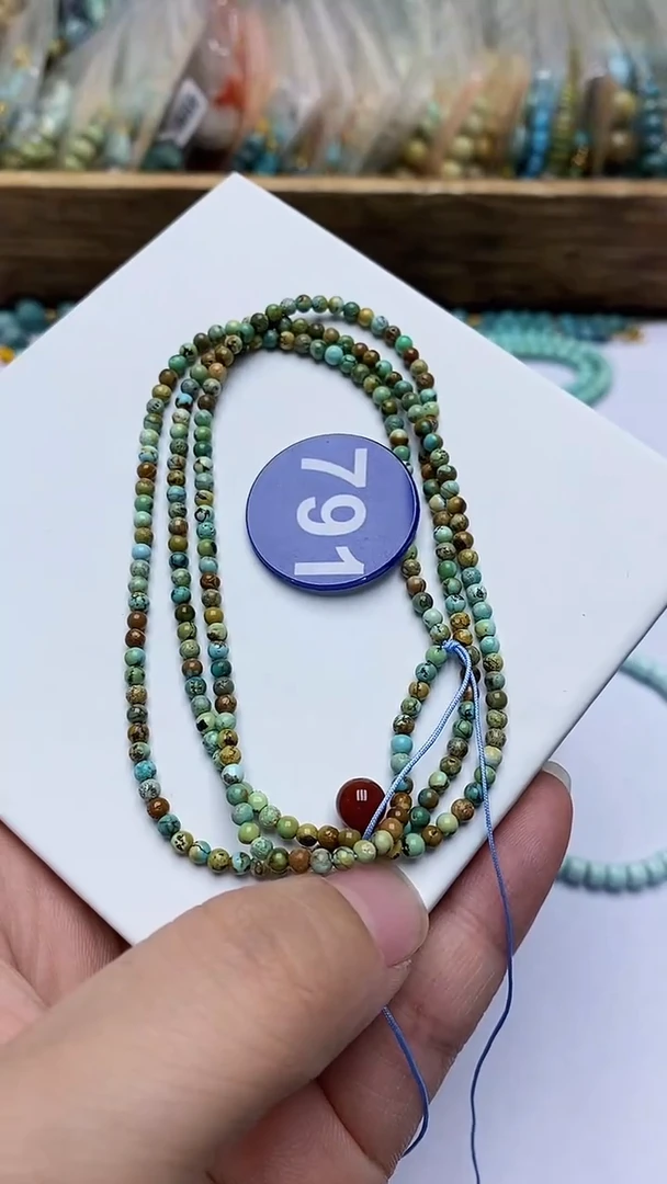 玛瑙/玉髓手串未镶嵌791