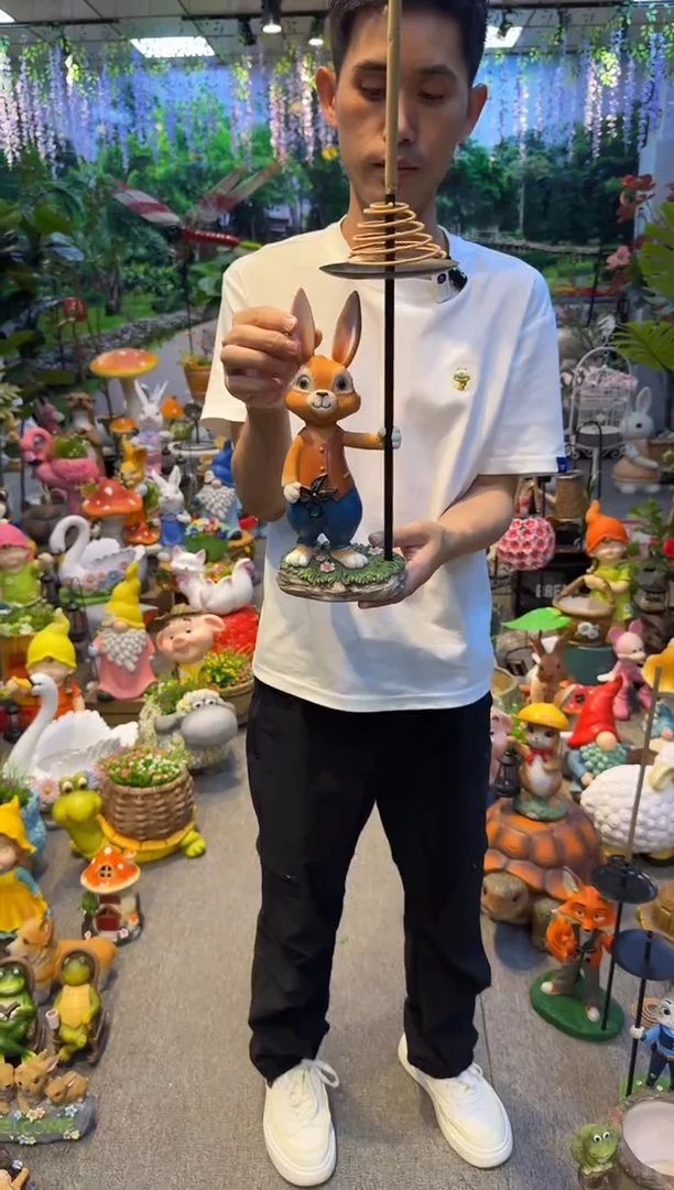 无花朵花园庭院摆件&00&