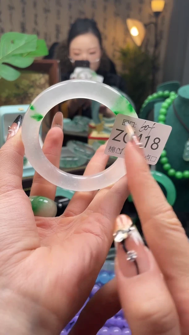 静宝石英岩手镯ZC418