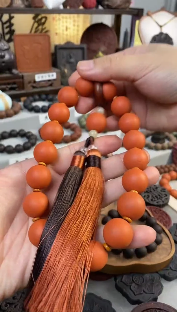 泥塑玄镜龙涎合香手串1.9