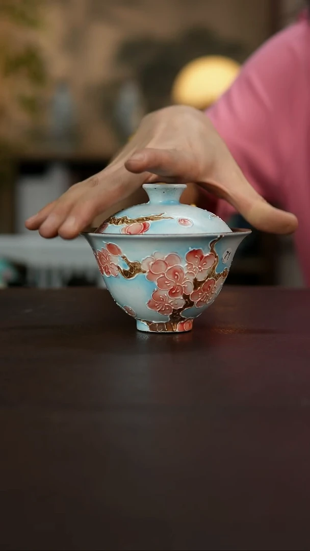 杯景德镇陶瓷杯碗柴烧多人瑕疵