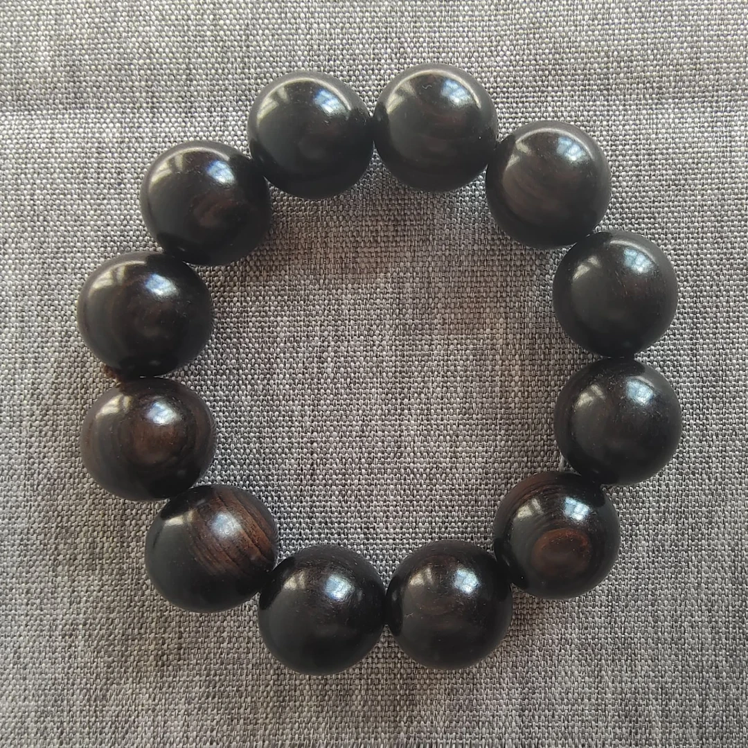 （木制）紫光檀2.0手串素圈
