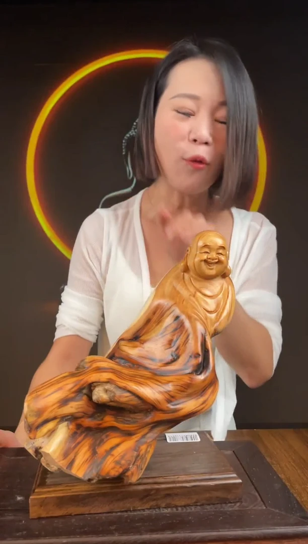 柏木（崖柏）手工摆件,先抢先得! 编号:99