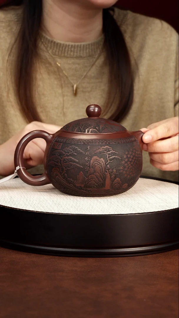 紫砂茶案宜兴高端原矿紫砂