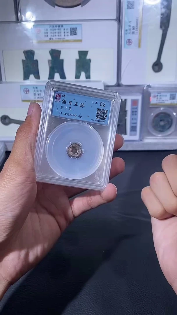 【闪购商品】铜琪珍鸡目五铢一枚