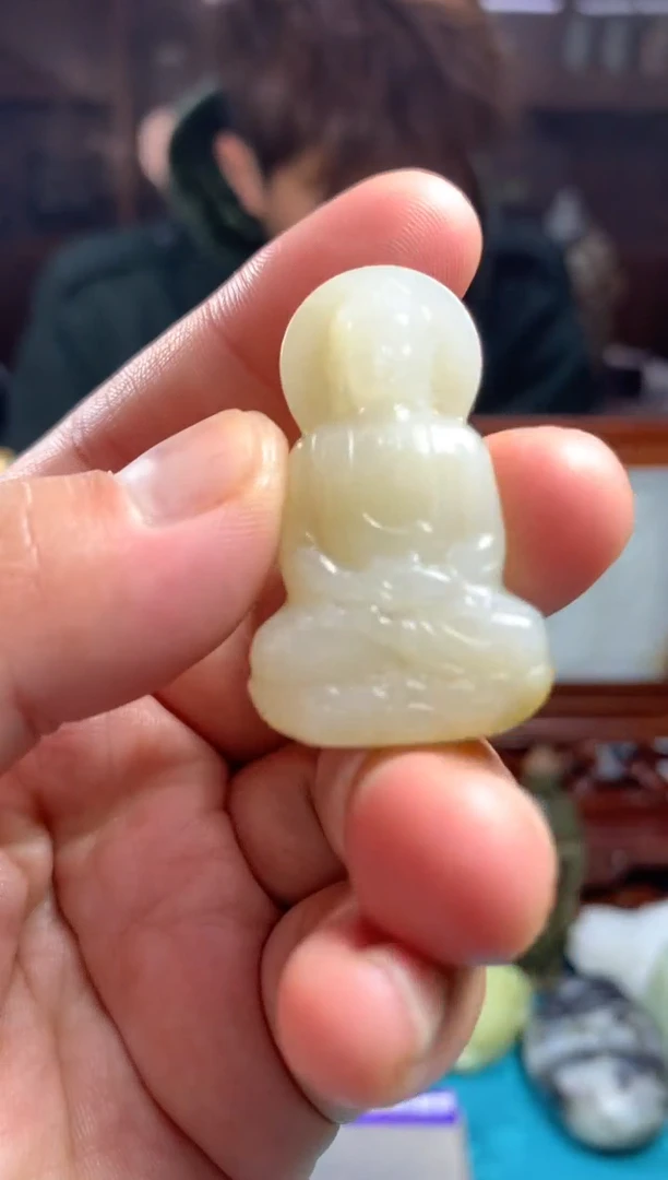 颈饰未镶嵌和田玉拍一发一