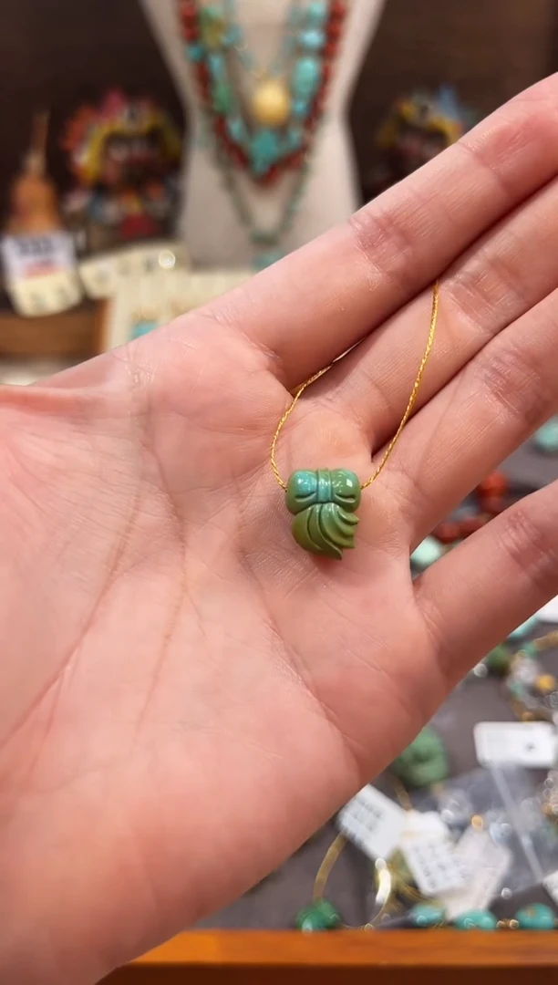 未镶嵌绿松石配饰琉*绿松石配饰