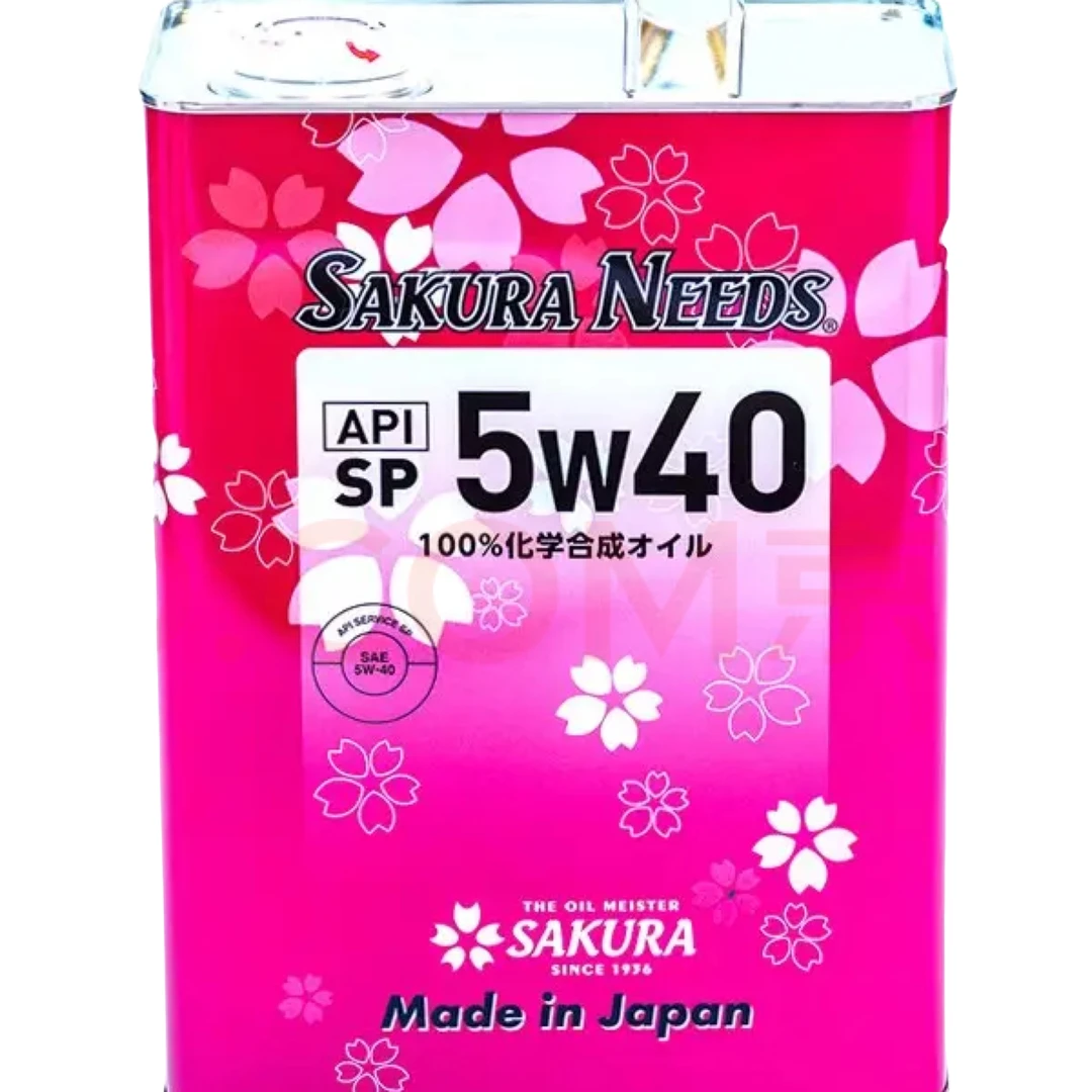 樱花易道日本进口机油5W-40全合成机油1升装