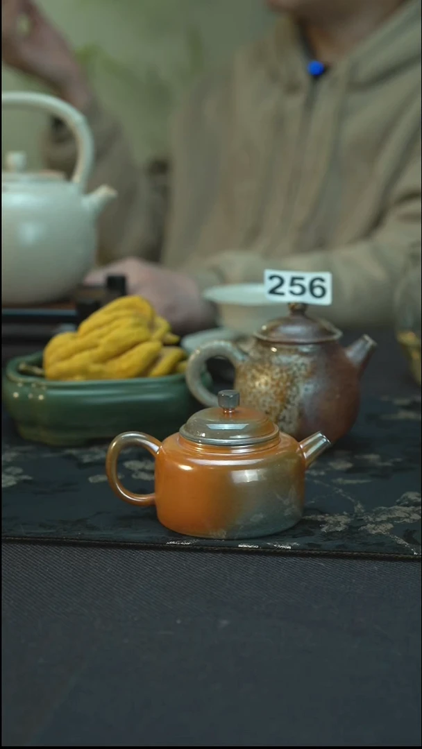 壶孤品 裸烧柴烧 德钟壶