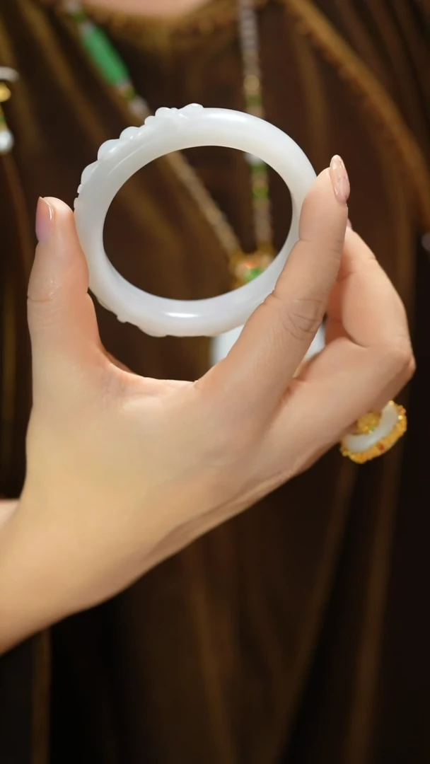 未镶嵌手镯和田玉圈口58-59