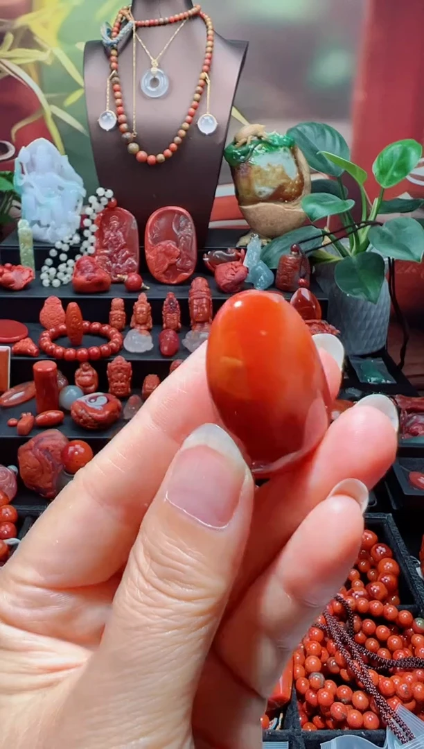 南红玛瑙未镶嵌吊坠(不含链)颓***天吊坠
