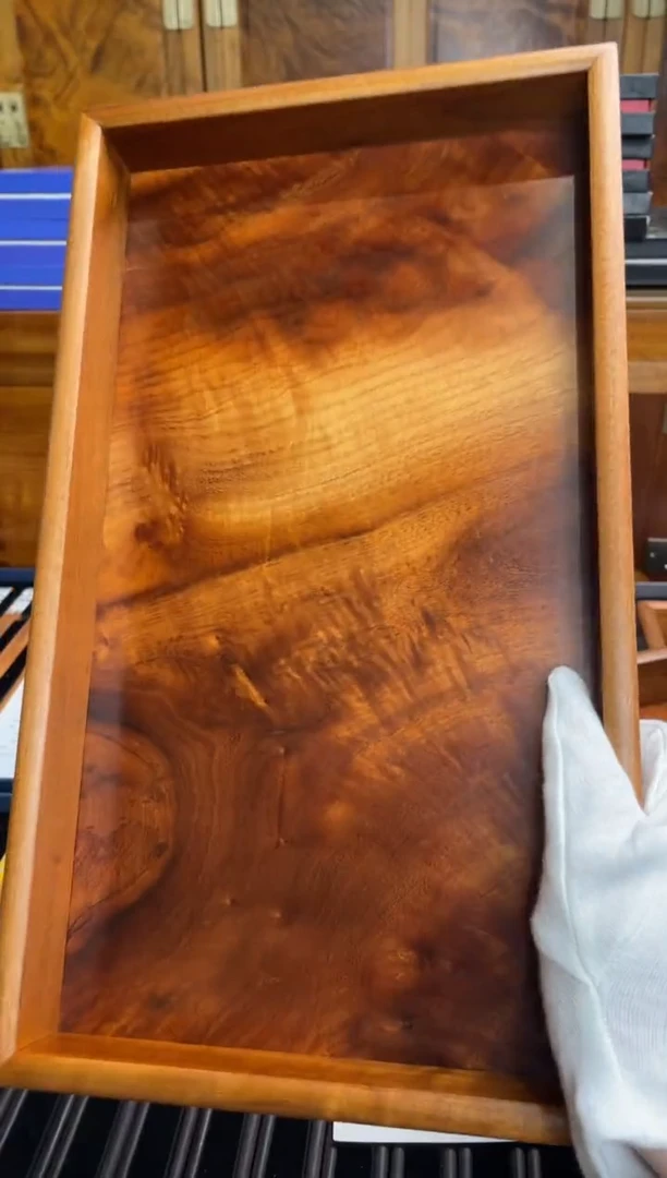 【闪购商品】金丝楠拆房老料紫金面板文盘