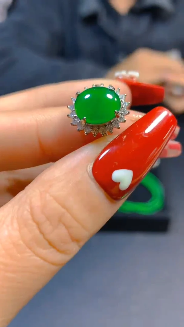 【闪购商品】翡翠戒指未镶嵌0682698971多样性发一