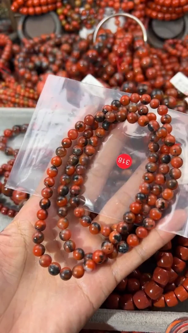 未镶嵌手串南红玛瑙7+