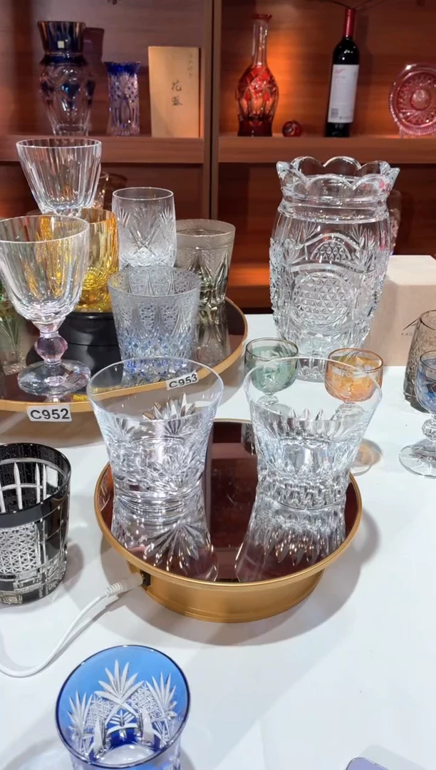 手工艺品玻璃君把某啦24