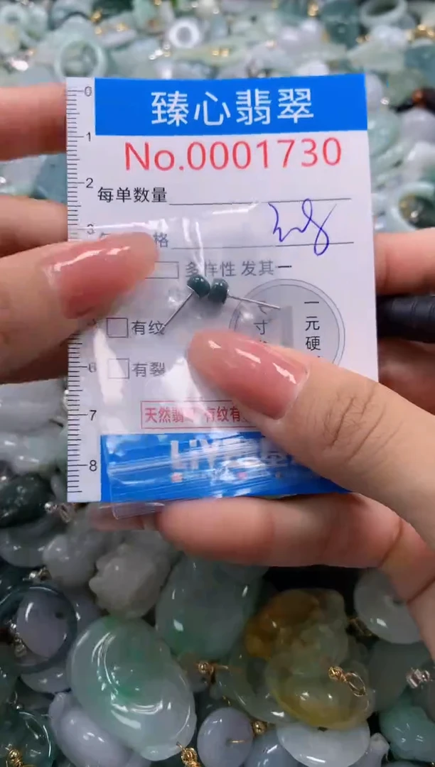 翡翠未镶嵌颈饰1730