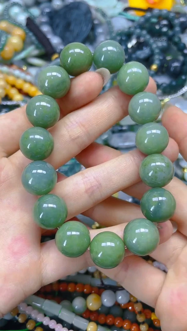 翡翠未镶嵌颈饰13MM/D/翡翠A货,一件也是批发价