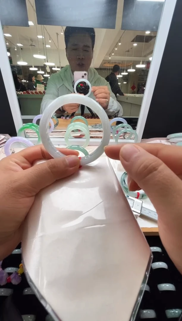 未镶嵌手镯翡翠第6号正圈