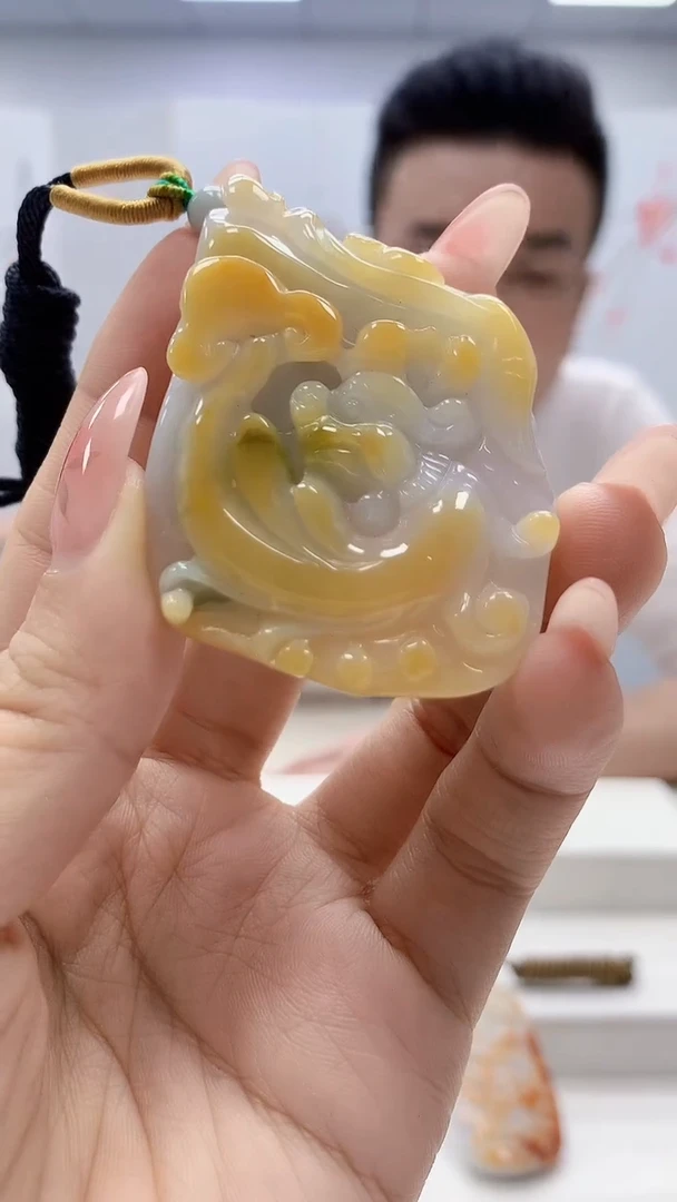 未镶嵌定制翡翠4990ty-毛货挂件40