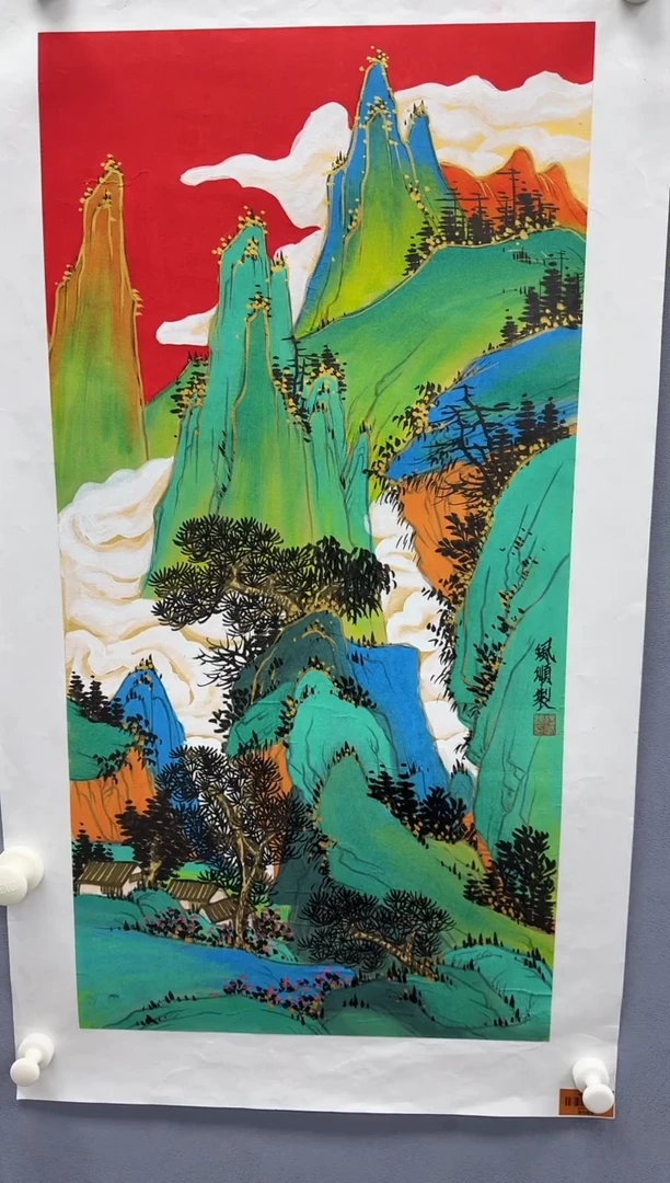 国画杨风顺老师国画作品