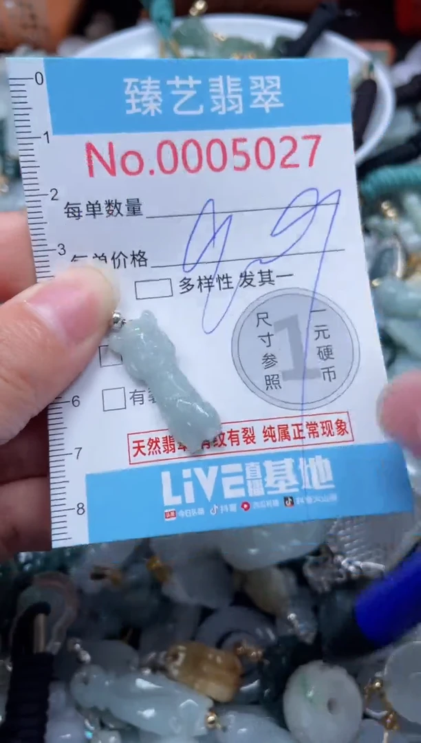 颈饰未镶嵌翡翠5027