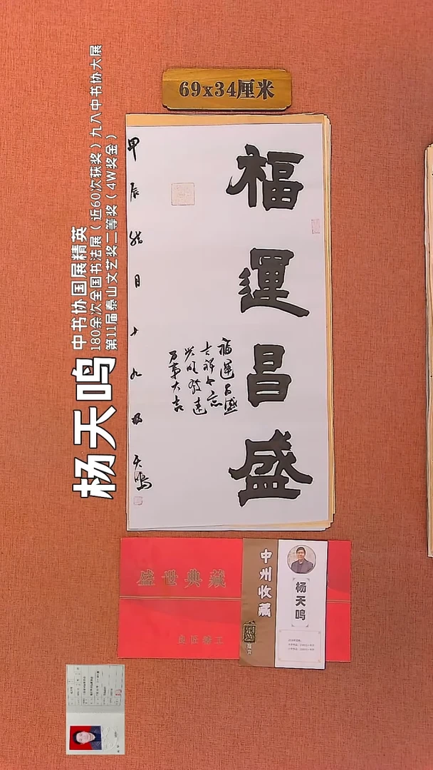 【闪购商品】书法123        杨天鸣书法作品