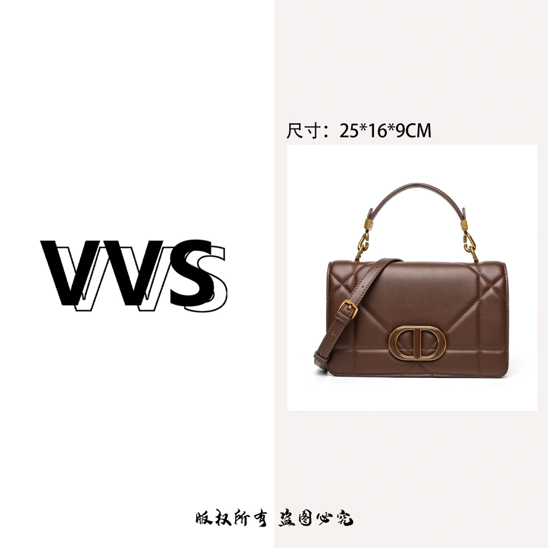 卡尔 蔻斯时尚轻奢手提单肩包CK25955K棕色