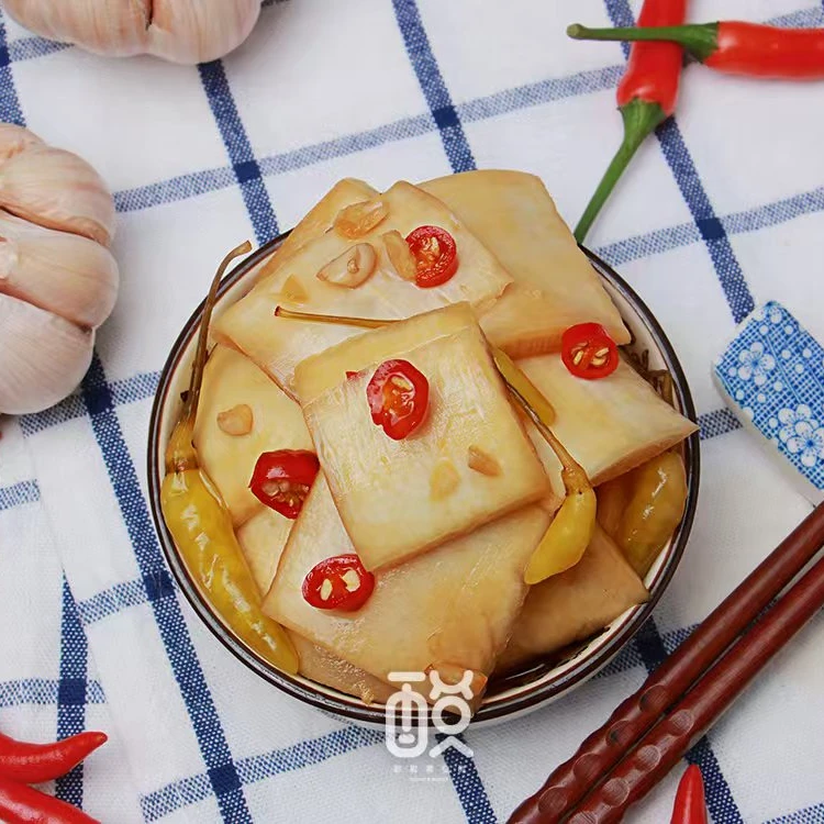 【情人节】酱香萝卜皮300g&泡椒萝卜条300g  自选搭配约600g新鲜水果