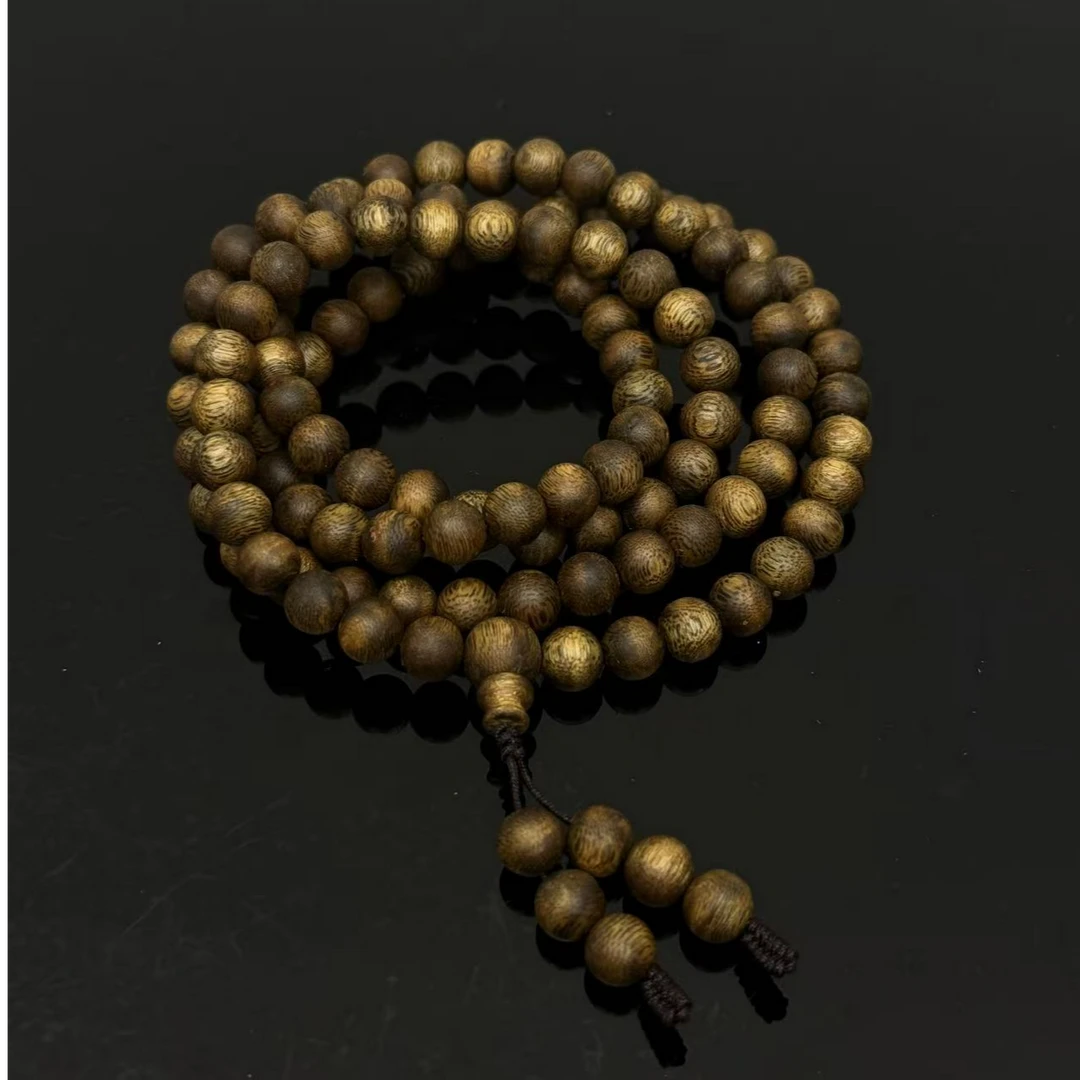 S36沉香【越南芽庄白奇楠虫漏满油多圈】8mm-收藏级—DB2680280171-4