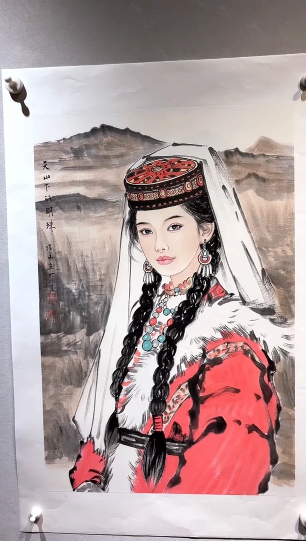 国画国画RW-1300448-张跃华央创美术馆精品定制备案作品