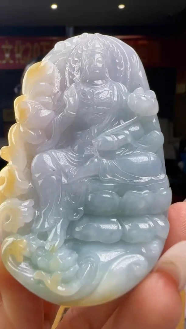 翡翠未镶嵌颈饰YJ@@960Q3J19253