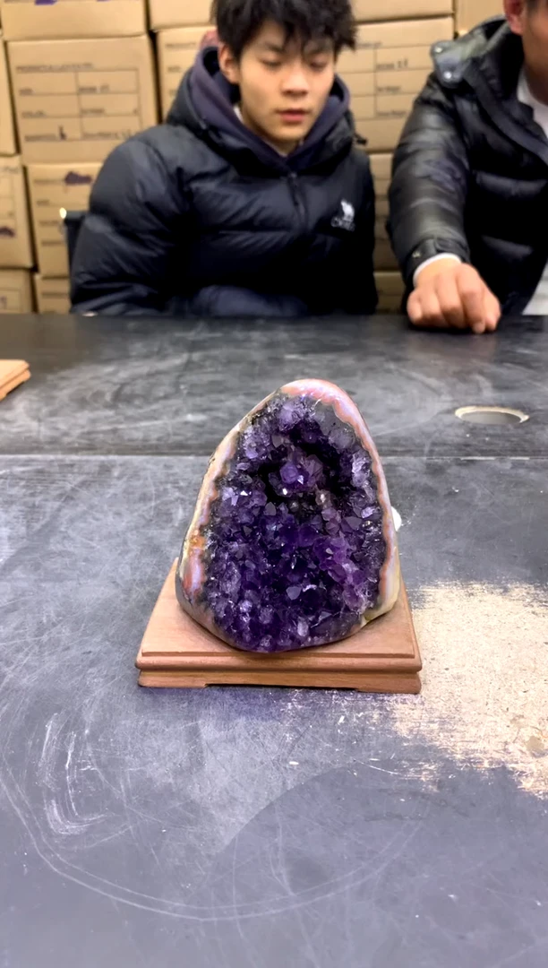 【闪购商品】水晶摆件未镶嵌天然紫水晶摆件961