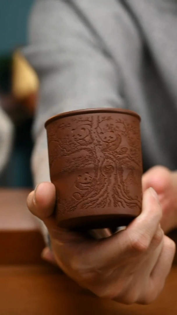 茶壶紫砂212 紫砂杯机刻手修