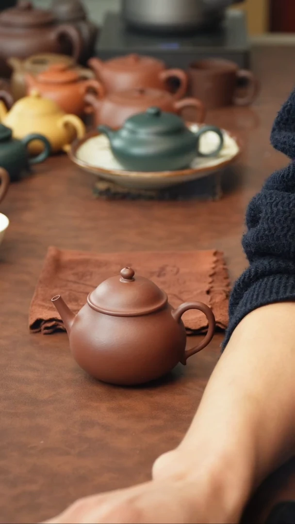 茶壶紫砂大**哥原矿宜兴紫砂茶壶