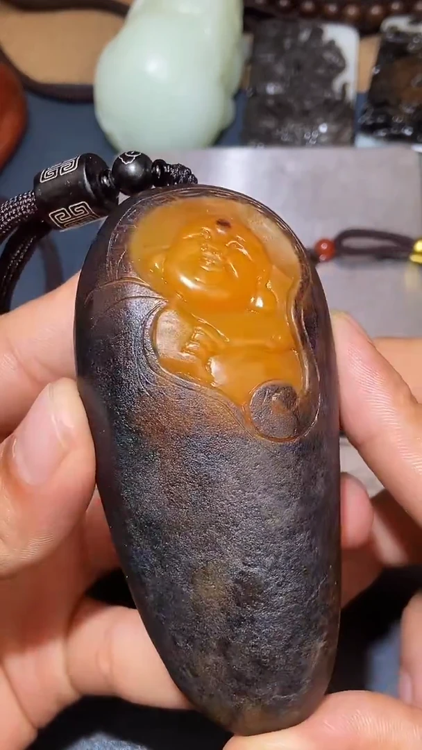 颈饰未镶嵌和田玉奇*果HX