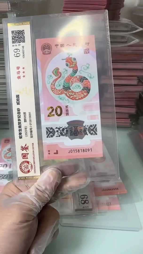 【闪购商品】塑料015818091-蛇钞单张!