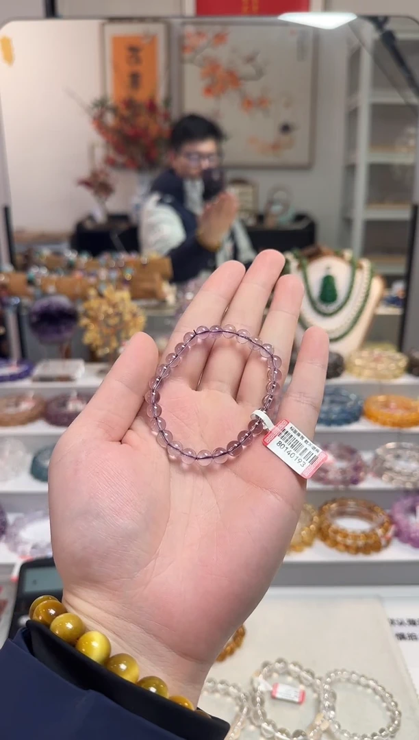 未镶嵌手链水晶193玻利维亚卡6.5mm