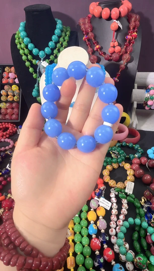 DIY琉璃经典时尚琉璃手串