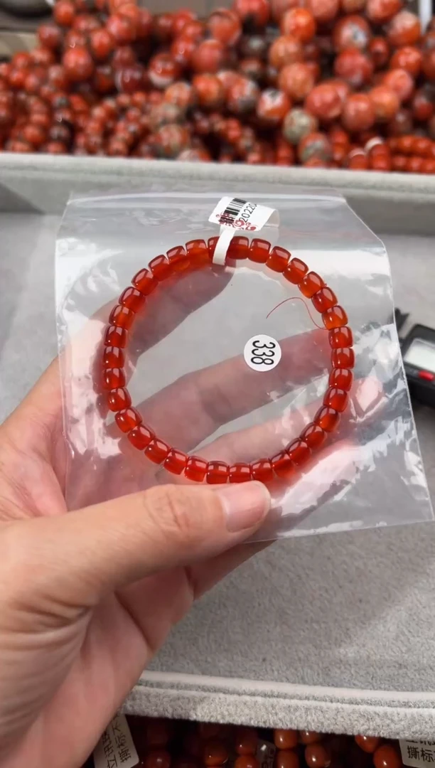 未镶嵌手串南红玛瑙1