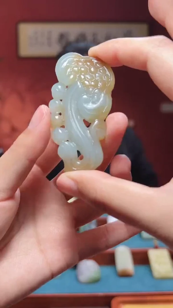 吊坠(不含链)未镶嵌和田玉36