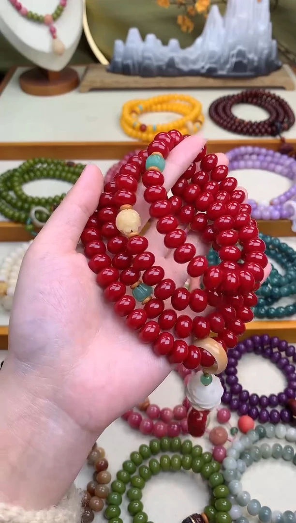 【闪购商品】白玉菩提吊坠红菩提