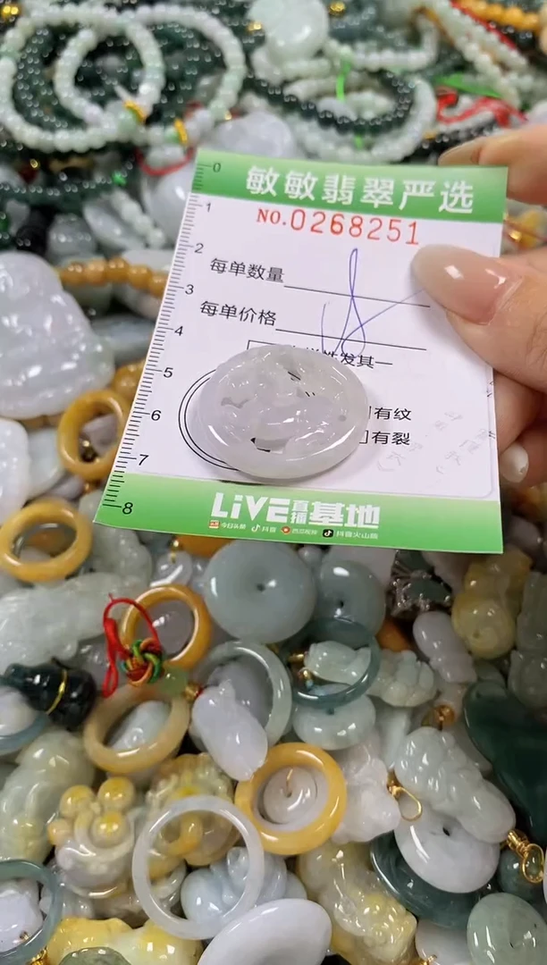 翡翠未镶嵌颈饰闪购0268251